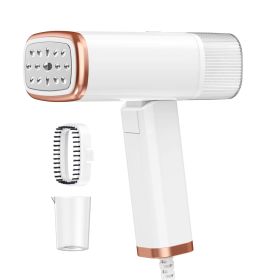1000W Portable Handheld Clothes Steamer with Brush Foldable Travel Electric Steamer for Garments Clothing Wrinkles Remover 30S Heat Up 120ML Wate