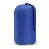 Youth warm weather rectangle sleeping bag - Blue Red (youth size 64" x 28")