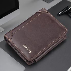 Men's Wallet Brown Khaki (Option: Brown)