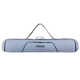 VEVOR Snowboard Bag, Up to 65 in/165 cm, Padded Skis & Snowboards Bag for Air Travel, 600D Waterproof Oxford Fabric, with Adjustable Inner Straps (Default: Default)